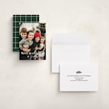 "Merry In Every Way" - Holiday Cards in Snow by Paper Raven Co. - Assembled