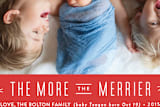 "The More, the Merrier" - Holiday Cards in Candy Cane by Carolyn MacLaren - Detail