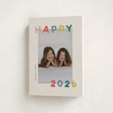 "Dancing Happy" - Holiday Cards in Fruitcake by Sarah Hawkins Designs - Folded Card