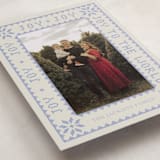 "Endless Joy" - Holiday Cards in Periwinkle by Annie Chan - Detail