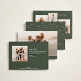 "Our Merry Mayhem" - Holiday Cards in Pine by Robert and Stella - Back of Card Options