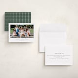 "Daisies" - Holiday Cards in Pine by Wildfield Paper Co - Assembled