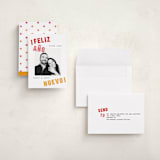 "Año Nuevo" - Holiday Cards in Sunset by Olivia Raufman - Assembled