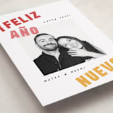 "Año Nuevo" - Holiday Cards in Sunset by Olivia Raufman - Detail