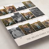 "Collective" - Holiday Cards in Latte by Morgan Kendall - Detail