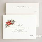 "Rejoice in Blessings" - Holiday Cards in Ruby by Chris Griffith - FREE Recipient Addressing