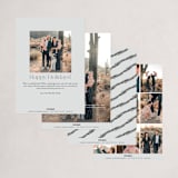 "the classic" - Holiday Cards in Midnight by Sara Hicks Malone - Back of Card Options