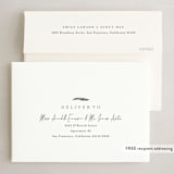 "the classic" - Holiday Cards in Midnight by Sara Hicks Malone - FREE Recipient Addressing