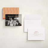 "Classy Cheer" - Holiday Cards in Apricot by Ekko Studio - Assembled