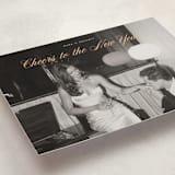 "Classy Cheer" - Holiday Cards in Apricot by Ekko Studio - Detail