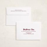 "Happy Howlidays" - Holiday Cards in Pomegranate by Annie Clark - FREE Recipient Addressing