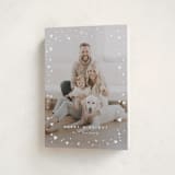 "Mickey Confetti" - Holiday Cards in Snow by AK Graphics - Folded Card