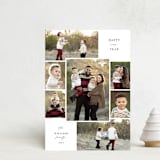 "Merry Seven" - Holiday Cards in Snowflake by Holly Whitcomb - Front