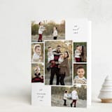 "Merry Seven" - Holiday Cards in Snowflake by Holly Whitcomb - Folded Card