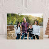 "Glorious Love" - Holiday Cards in Snowflake by Ana Sharpe - Front