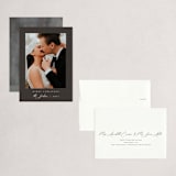 "Merry & Minimalist" - Holiday Cards in Charcoal by Nicole Walsh - Assembled