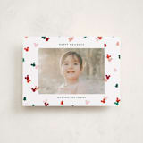 "Disney's Mickey Confetti" - Holiday Cards in Cherry by Ellen Schlegelmilch - Front