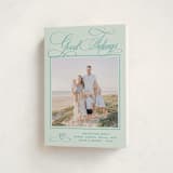 "Julep" - Holiday Cards in Mint by Megan Davis - Folded Card