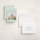 "Julep" - Holiday Cards in Mint by Megan Davis - Assembled