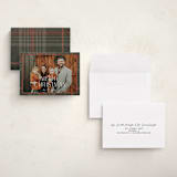 "Foiled plaid" - Holiday Cards in Autumn by Annie Holmquist - Assembled