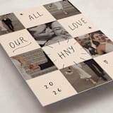 "Checkers" - Holiday Cards in Ink Press by Ani Somi - Detail