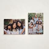 "late card era" - Holiday Cards in Cloud by Sara Hicks Malone - Photo Orientation Options