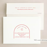 "Archer Joy" - Holiday Cards in Winter Rose by Carrie ONeal - FREE Recipient Addressing