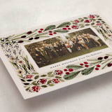 "Abundance" - Holiday Cards in Putty by Meagan Christensen - Detail