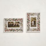 "Abundance" - Holiday Cards in Putty by Meagan Christensen - Photo Orientation Options