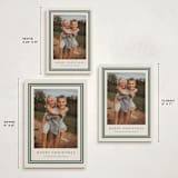 "Preppy Frame" - Holiday Cards in Tree by Carolyn MacLaren - Formats Available
