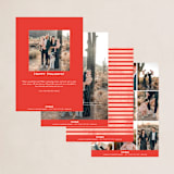"Merry Lines" - Holiday Cards in Candy by Michelle Taylor - Back of Card Options