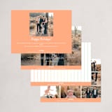 "Fully Joyful" - Holiday Cards in Sherbet by Ashlee Townsend - Back of Card Options