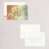 "Fully Joyful" - Holiday Cards in Sherbet by Ashlee Townsend - Assembled