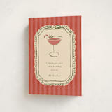 "Cheers To You" - Holiday Cards in Candy Cane by Susan Zinader - Folded Card