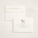 "Cheers To You" - Holiday Cards in Candy Cane by Susan Zinader - FREE Recipient Addressing