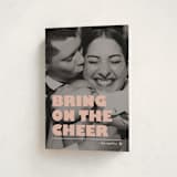 "Bring on the cheer" - Holiday Cards in Creamsicle by Snow and Ivy - Folded Card