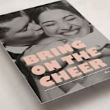 "Bring on the cheer" - Holiday Cards in Creamsicle by Snow and Ivy - Detail