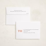 "Bring on the cheer" - Holiday Cards in Creamsicle by Snow and Ivy - FREE Recipient Addressing