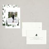 "fall of snow" - Holiday Cards in Evergreen by Anastasia Makarova - Assembled