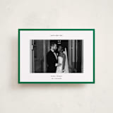 "Classic Border" - Holiday Cards in Pine by Wendy Chung - Front