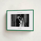 "Classic Border" - Holiday Cards in Pine by Wendy Chung - Folded Card