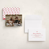 "Howdy Holidays" - Holiday Cards in Snow by Megan Davis - Assembled