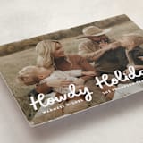 "Howdy Holidays" - Holiday Cards in Snow by Megan Davis - Detail