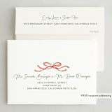 "baubles and bows" - Holiday Cards in Candy Cane by Paper Sun Studio - FREE Recipient Addressing