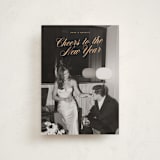 "Classy Cheer" - Holiday Cards in Apricot by Ekko Studio - Front
