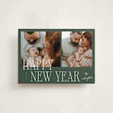"Two" - Holiday Cards in Fir by Kelly Schmidt - Front