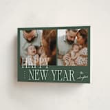 "Two" - Holiday Cards in Fir by Kelly Schmidt - Folded Card