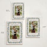 "wreath wrap" - Holiday Cards in Blue Spruce by Jen Owens - Formats Available