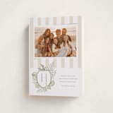 "Tis the Sea-Sun" - Holiday Cards in Sage by Oscar and Emma - Karly Depew - Folded Card