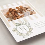 "Tis the Sea-Sun" - Holiday Cards in Sage by Oscar and Emma - Karly Depew - Detail